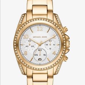 Michael Kors Gold Diamond Watch MK5166